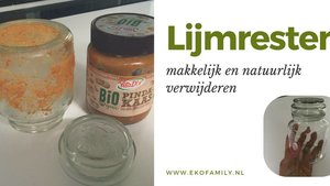 Stickers en lijmresten op een natuurlijke manier verwijderen